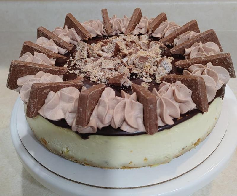 Coffee Crisp Cheesecake